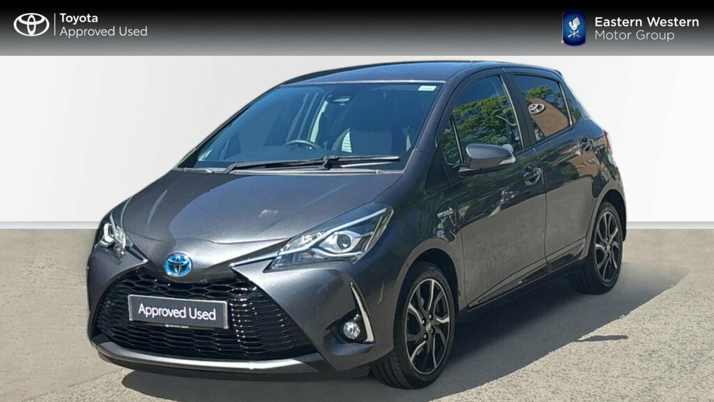 Toyota Yaris 1.5 Vvt-h Design E-cvt Euro 6 Ss FL68YLD Grey #3