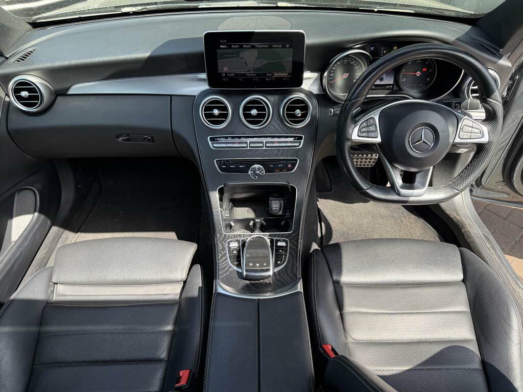 Mercedes-Benz C Class C 250 D Amg Line Premium Plus KP18BXU Grey #5