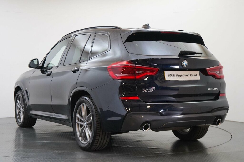 BMW X3 2.0 20D Mht M Sport Suv Hybrid Xdr SO21EHL Black #3