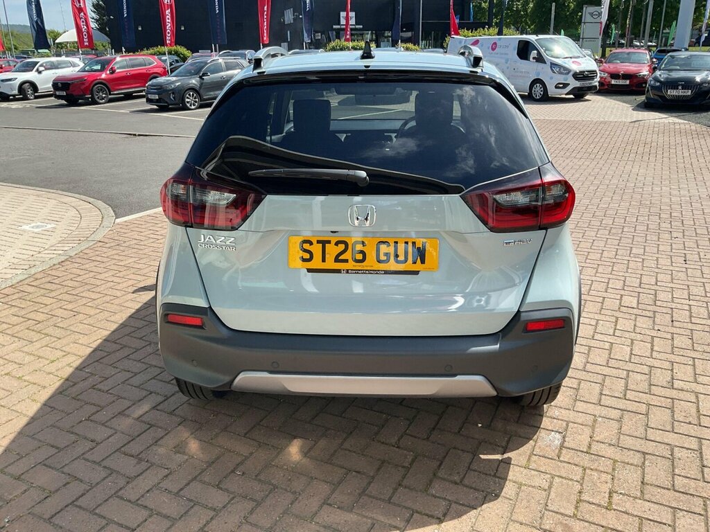 Honda Jazz 1.5 H I-mmd Crosstar Advance Ecvt Euro 6 Ss ST26GUW Blue #5
