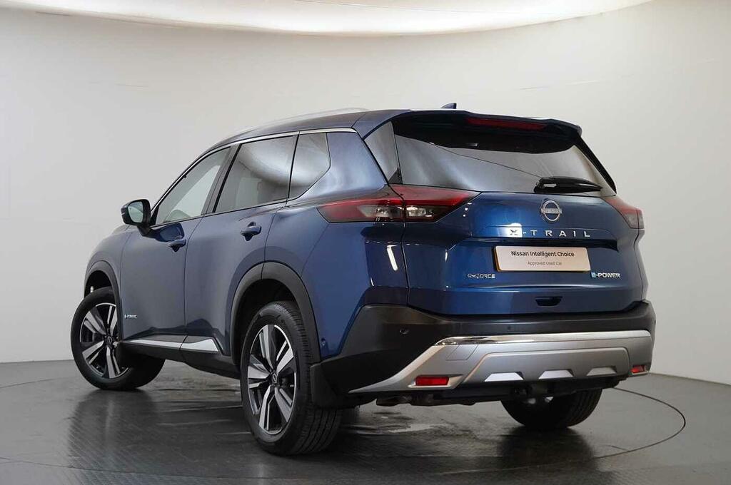 Nissan X-Trail 1.5 213 E-4orce 4Wd Tekna With 5 Seats With T SP73VYR Blue #3