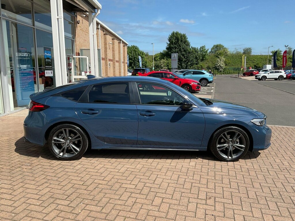 Honda Civic 2.0 H I-mmd Sport Ecvt Euro 6 Ss SP26LCK Blue #4