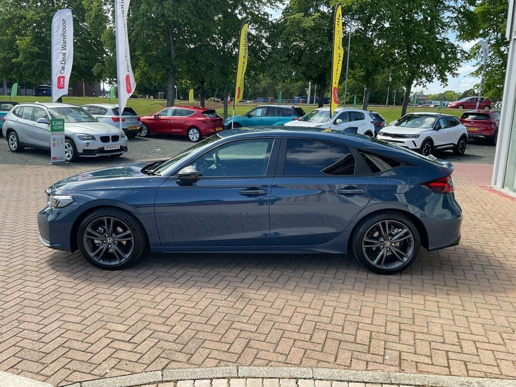 Honda Civic 2.0 H I-mmd Sport Ecvt Euro 6 Ss SP26LCK Blue #2