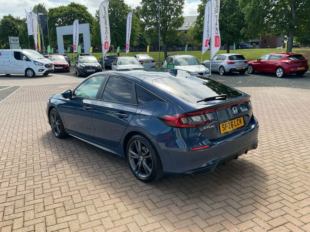 Honda Civic 2.0 H I-mmd Sport Ecvt Euro 6 Ss Blue