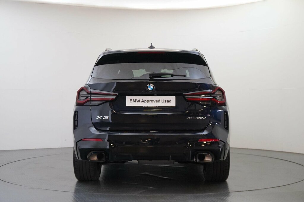 BMW X3 2.0 20D Mht M Sport Suv Hybrid Xdr SM74BBE Black #5