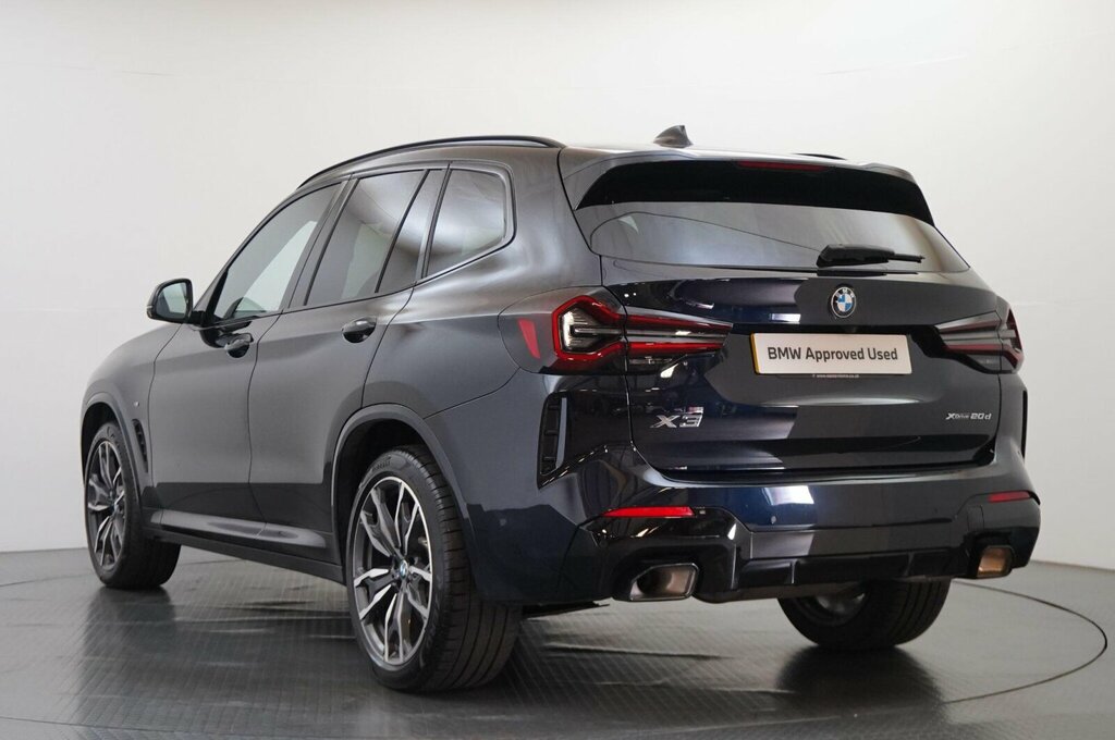 BMW X3 2.0 20D Mht M Sport Suv Hybrid Xdr SM74BBE Black #3