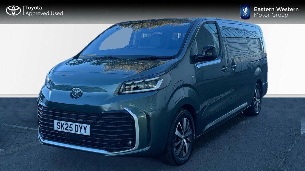 Toyota Proace Verso 75Kwh Excel Long Mpv Lwb Green #3