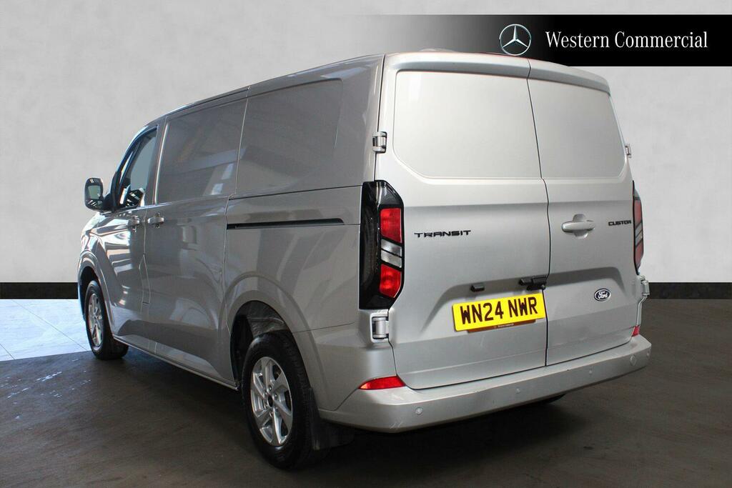 Ford Transit Custom 2.0 300 Ecoblue Limited Panel Van Manua WN24NWR Silver #5