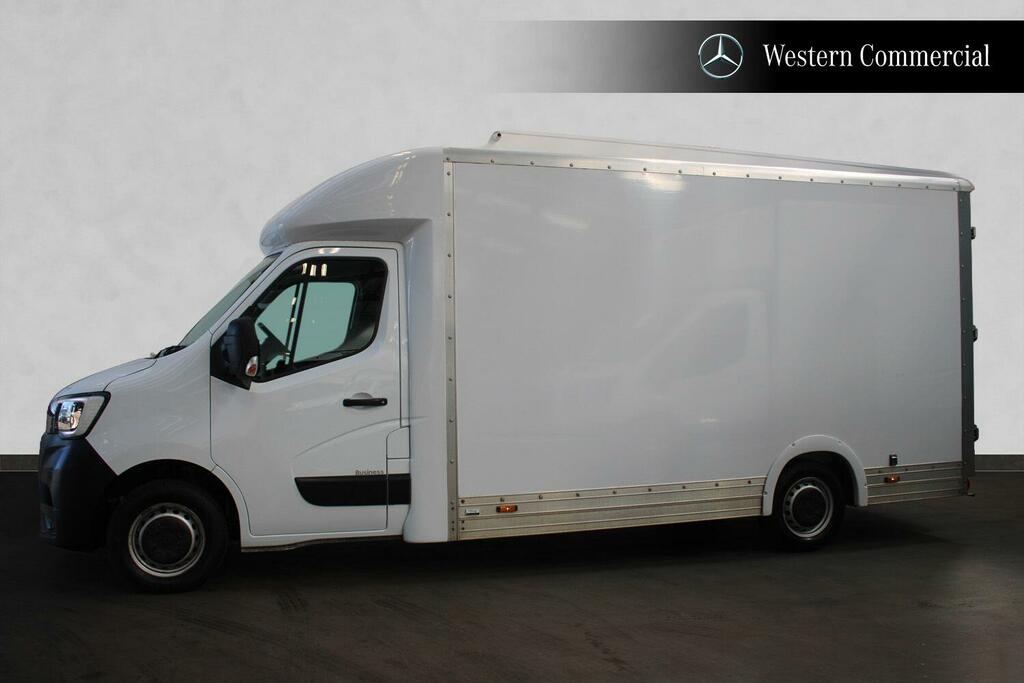 Renault Master 2.3 Dci 35 Business Loloader Luton Manu MW72ZYZ White #4