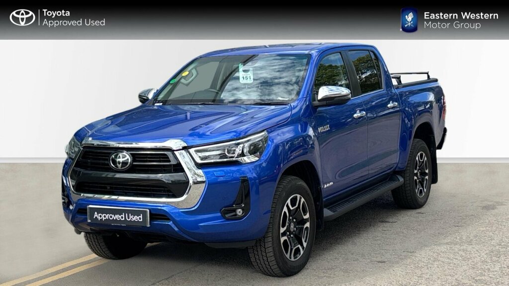 Toyota HILUX 2.4 D-4d Invincible 4Wd Euro 6 Ss Blue #3