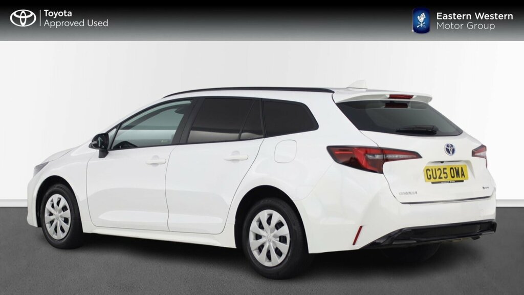 Toyota Corolla 1.8 Vvt-h Cvt Euro 6 Ss GU25OWA White #4