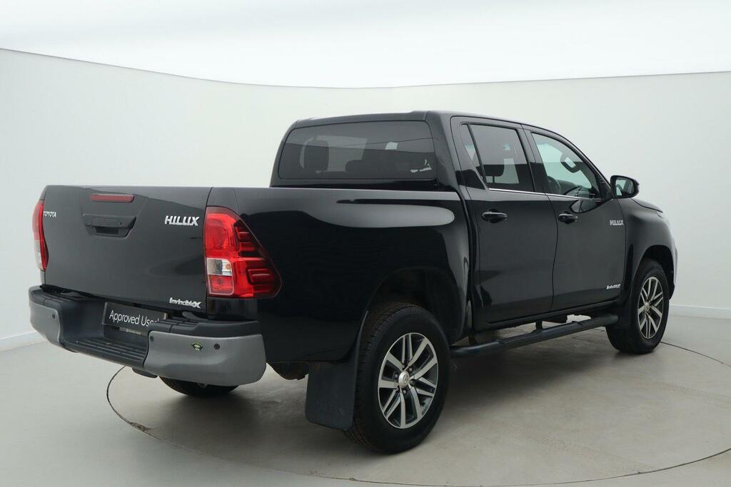 Toyota HILUX 2.4 D-4d Invincible X Pickup Double Cab Black #2