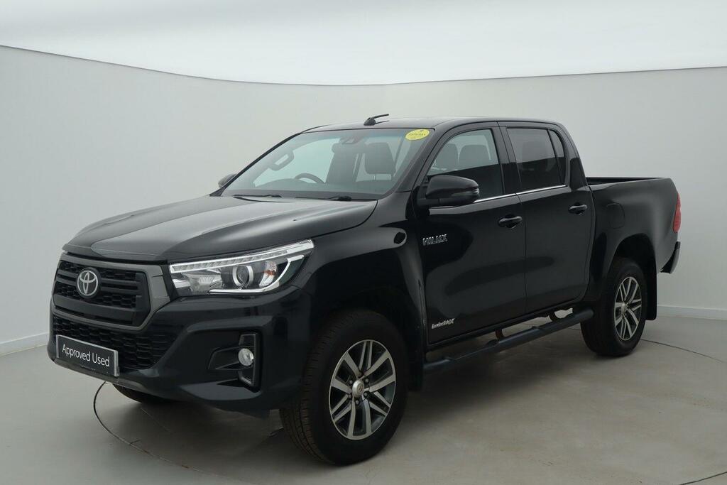 Toyota HILUX 2.4 D-4d Invincible X Pickup Double Cab Black #3