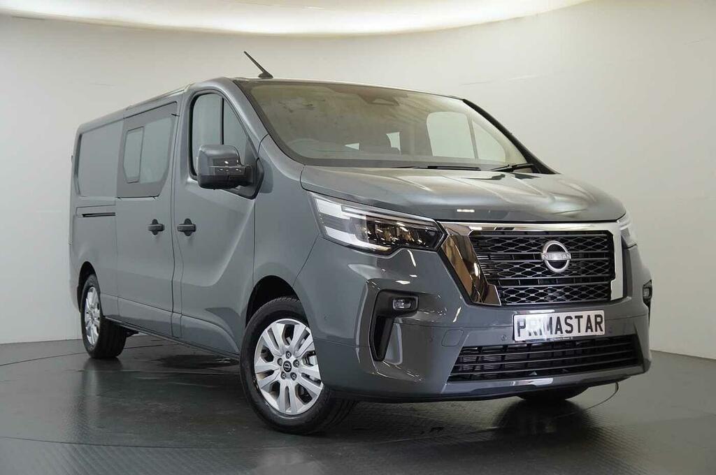 Nissan Primastar 2.0 Dci 170 At9 Tekna L2 H1 3.0T 6 Seat Crew Van Grey