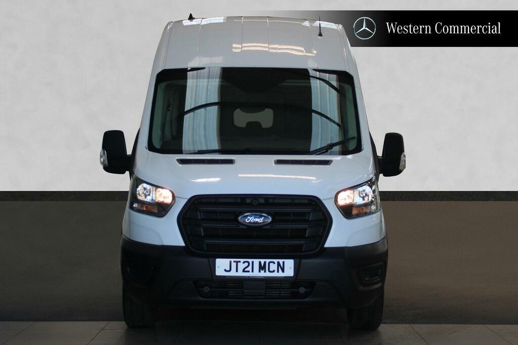 Ford Transit Custom 2.0 350 Ecoblue Leader Crew Van Double Cab 6Dr Die JT21MCN White #2