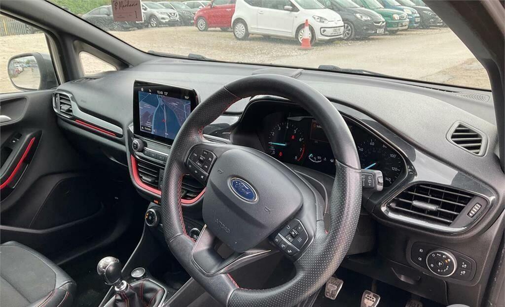 Ford Fiesta Hatchback 1.0T Ecoboost St-line X Euro 6 Ss WN69FDG Grey #2