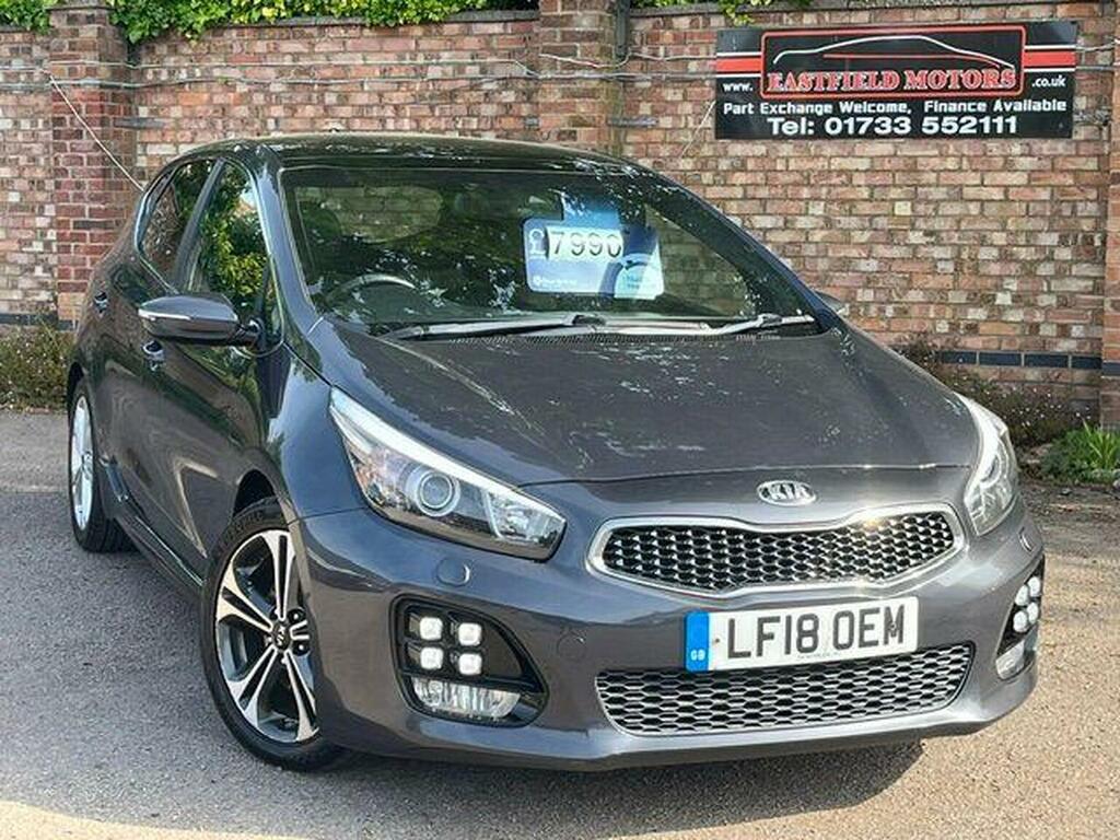 Kia Ceed Hatchback 1.6 Crdi Gt-line S Euro 6 Ss 201 Silver