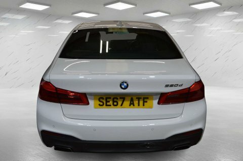 BMW 5 Series 2.0 520D M SE67ATF White #6