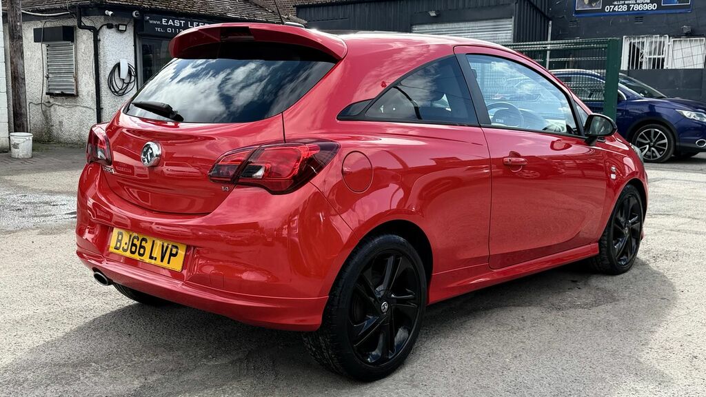 Vauxhall Corsa 1.4I Ecoflex Limited Edition Hatchback BJ66LVP Red #4
