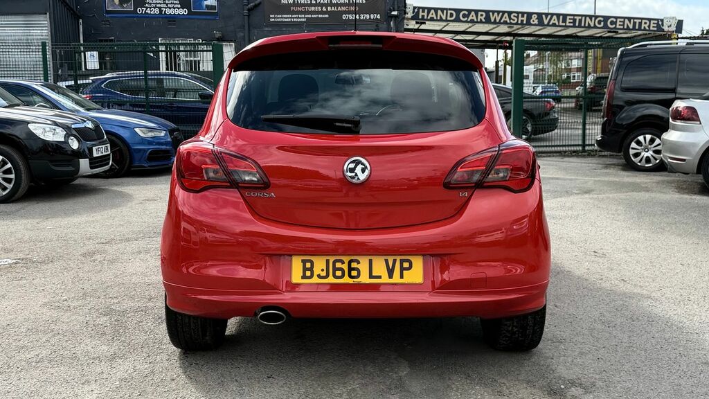 Vauxhall Corsa 1.4I Ecoflex Limited Edition Hatchback BJ66LVP Red #5