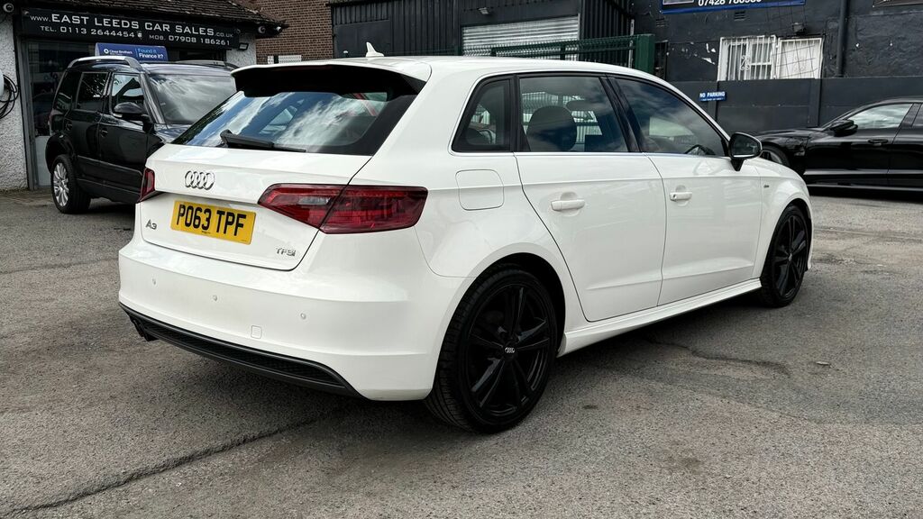 Audi A3 1.4 Tfsi Cod S Line Sportback Eu PO63TPF White #3