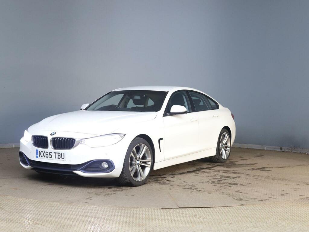 BMW 4 Series Gran Coupe Hatchback 2.0 420D Sport Euro 6 Ss 20 KX65TBU White #3