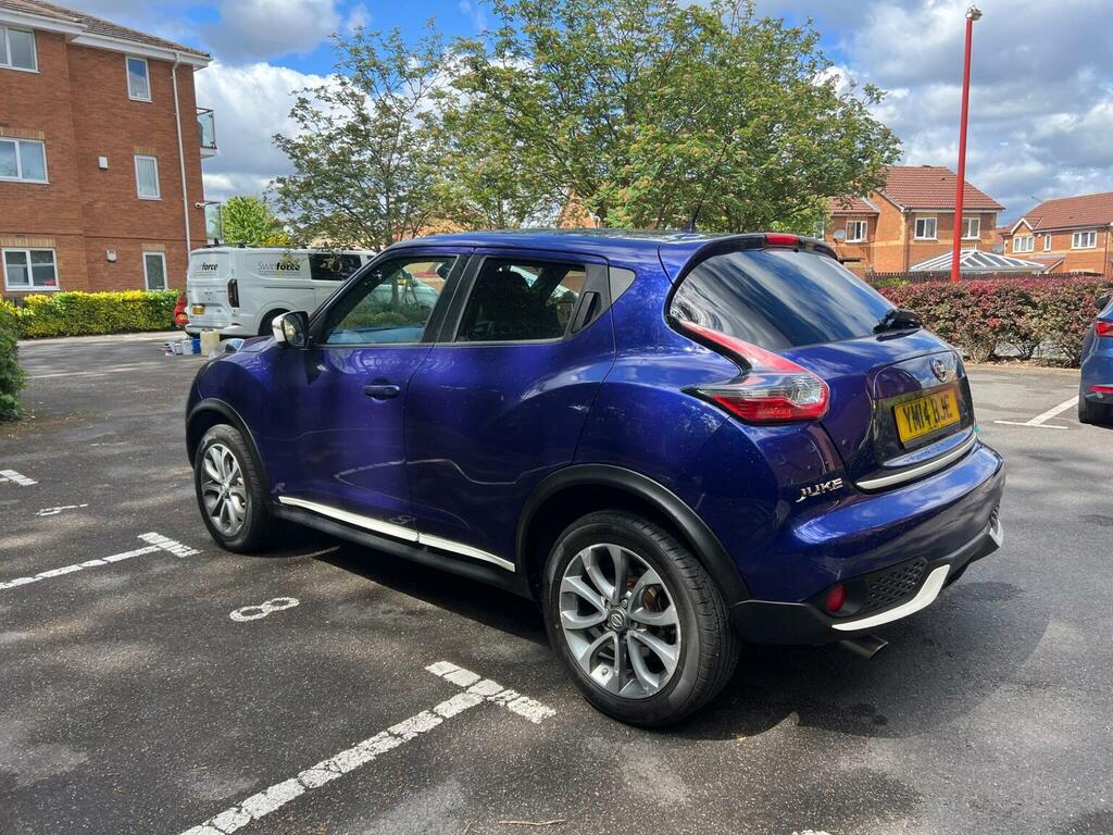 Nissan Juke Suv 1.5 Dci 8V Tekna Euro 5 Ss 201414 YM14BJE Blue #4