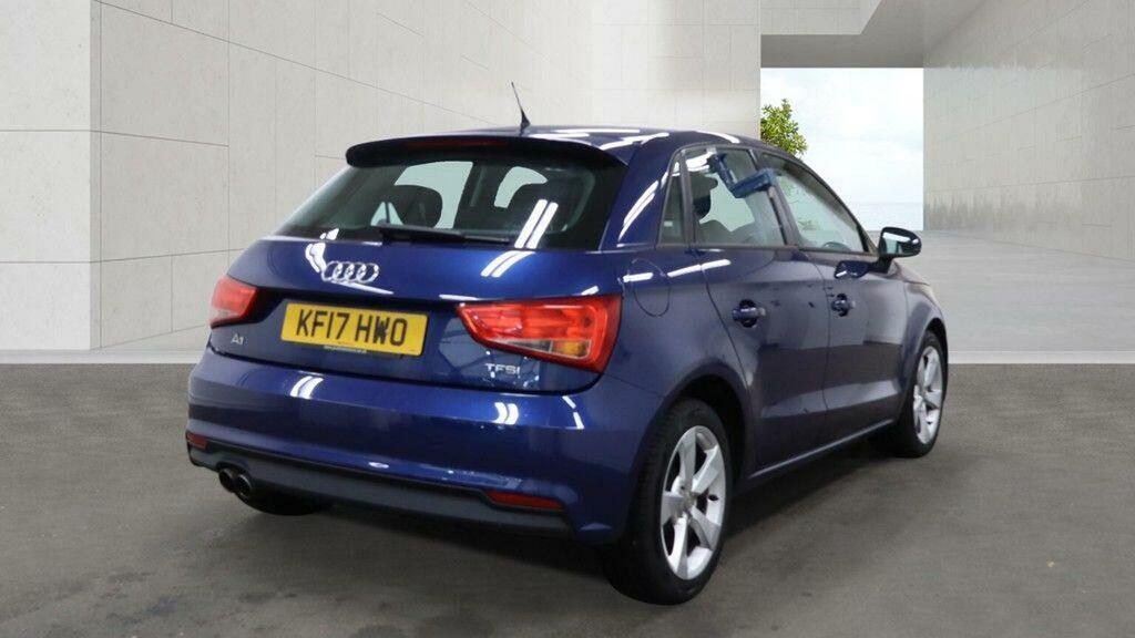 Audi A1 Hatchback 1.4 Tfsi Sport Sportback S Tronic Euro 6 KF17HWO Blue #4