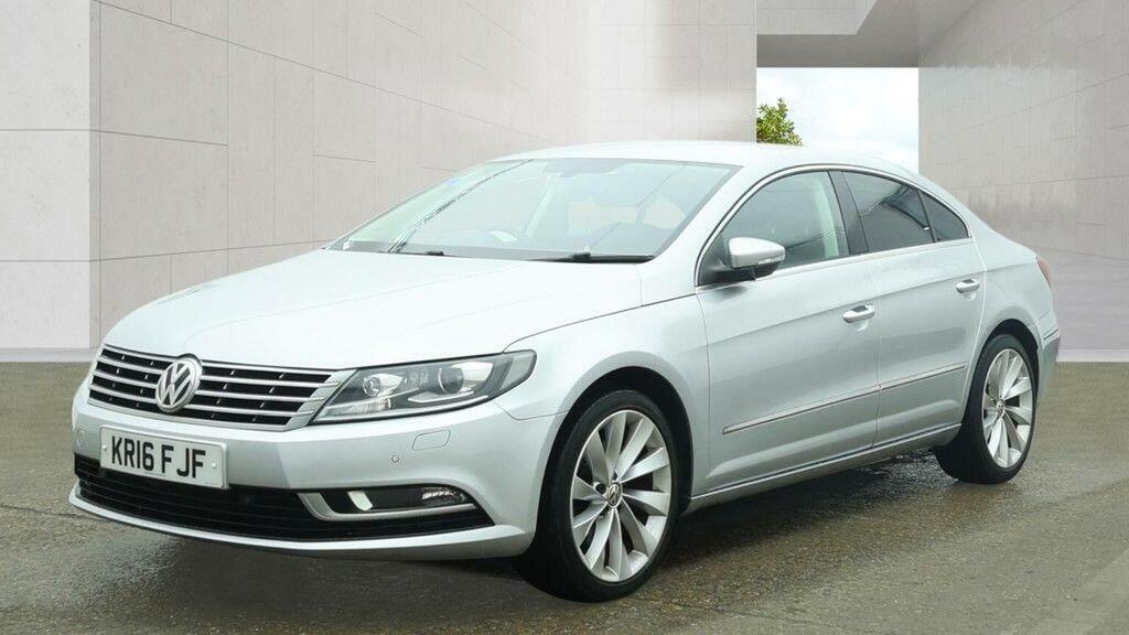 Volkswagen CC Saloon 2.0 Tdi Bluemotion Tech Gt Dsg Euro 6 Ss Silver #2