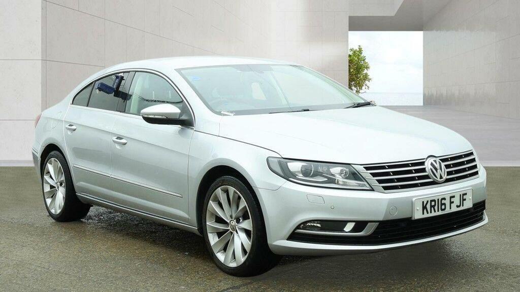 Volkswagen CC Saloon 2.0 Tdi Bluemotion Tech Gt Dsg Euro 6 Ss Silver