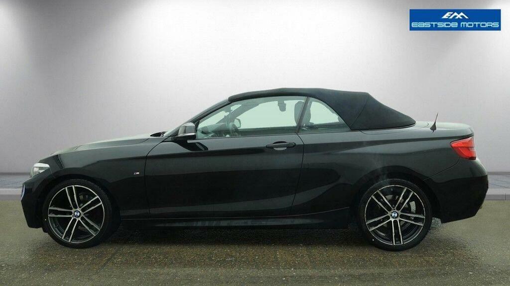 BMW 2 Series Convertible 2.0 218D M Sport Euro 6 Ss RA18SKX Black #6