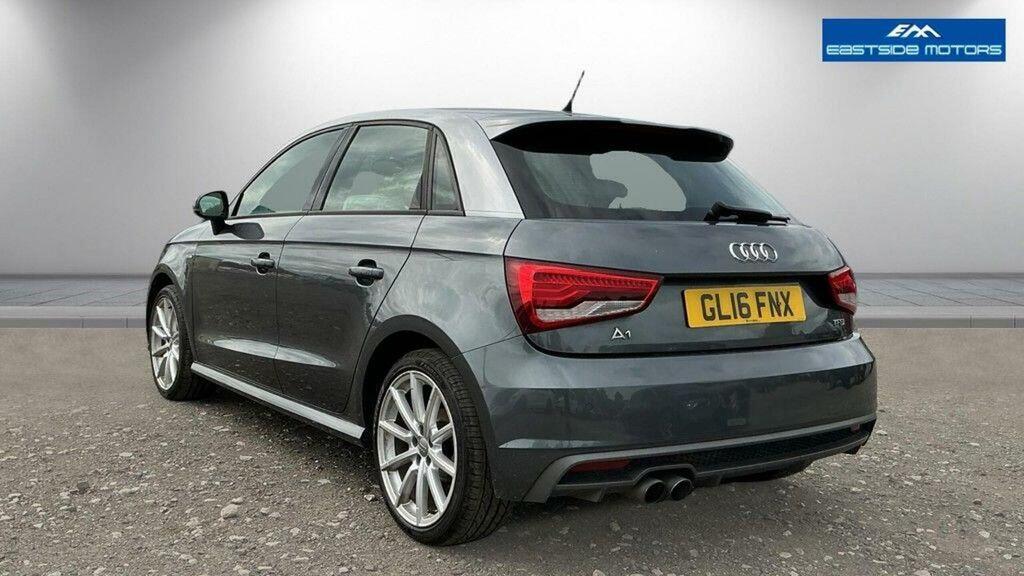 Audi A1 Hatchback 1.4 Tfsi S Line Sportback S Tronic Euro GL16FNX Grey #3