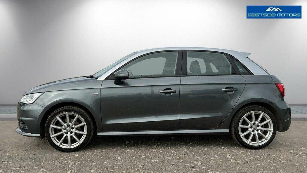 Audi A1 Hatchback 1.4 Tfsi S Line Sportback S Tronic Euro GL16FNX Grey #6