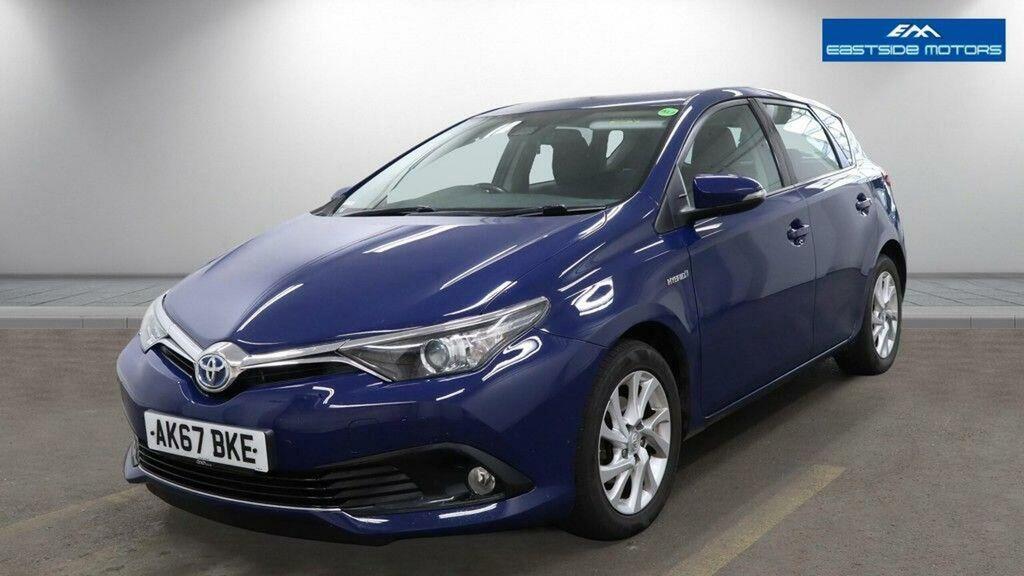 Toyota Auris Hatchback 1.8 Vvt-h Icon Tech Cvt Euro 6 Ss AK67BKE Blue #2