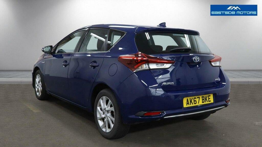 Toyota Auris Hatchback 1.8 Vvt-h Icon Tech Cvt Euro 6 Ss AK67BKE Blue #3