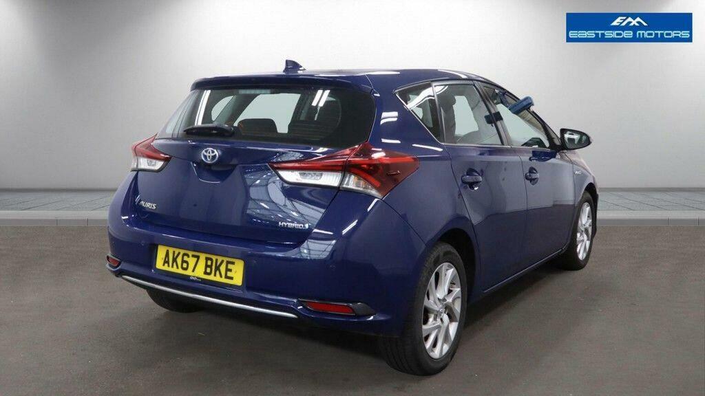 Toyota Auris Hatchback 1.8 Vvt-h Icon Tech Cvt Euro 6 Ss AK67BKE Blue #4