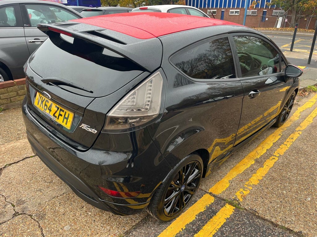 Ford Fiesta Zetec S Black Edition VK64ZFH Black #4