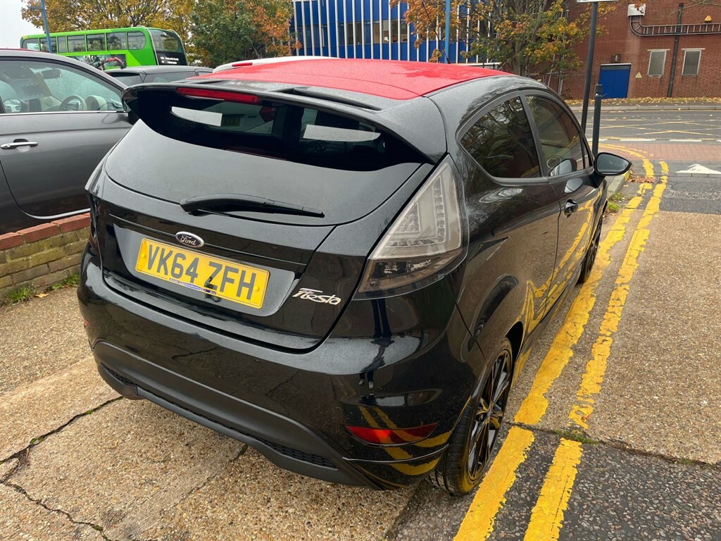 Ford Fiesta Zetec S Black Edition VK64ZFH Black #6