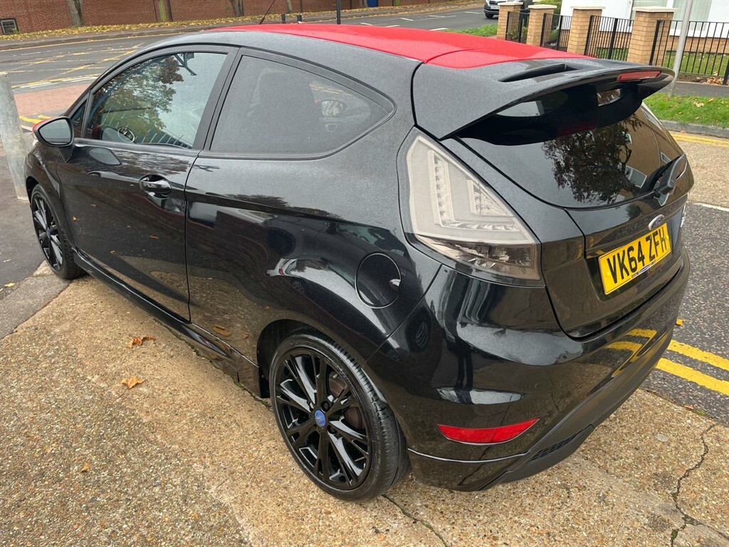 Ford Fiesta Zetec S Black Edition VK64ZFH Black #2