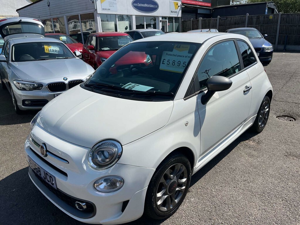 Fiat 500 S EU68JCO White