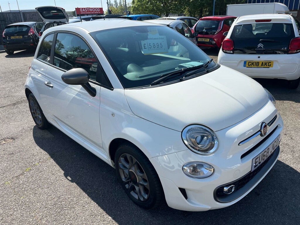 Fiat 500 S EU68JCO White #3