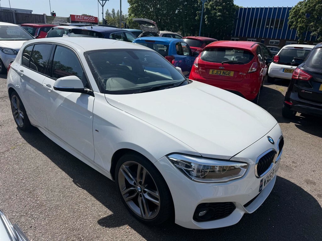 BMW 1 Series 116D M Sport VX68XDD White #3