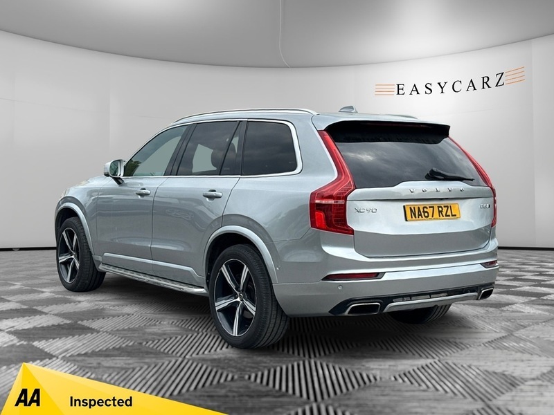 Volvo XC90 D5 Powerpulse R-design Awd NA67RZL Silver #3