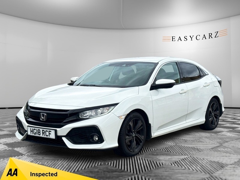 Honda Civic I-dtec Sr White #3