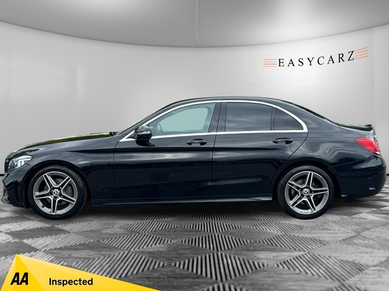 Mercedes-Benz C Class C 220 D Amg AP70EFR Black #4