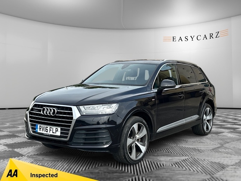 Audi Q7 Tdi Quattro S Line RV16FLP Black #3