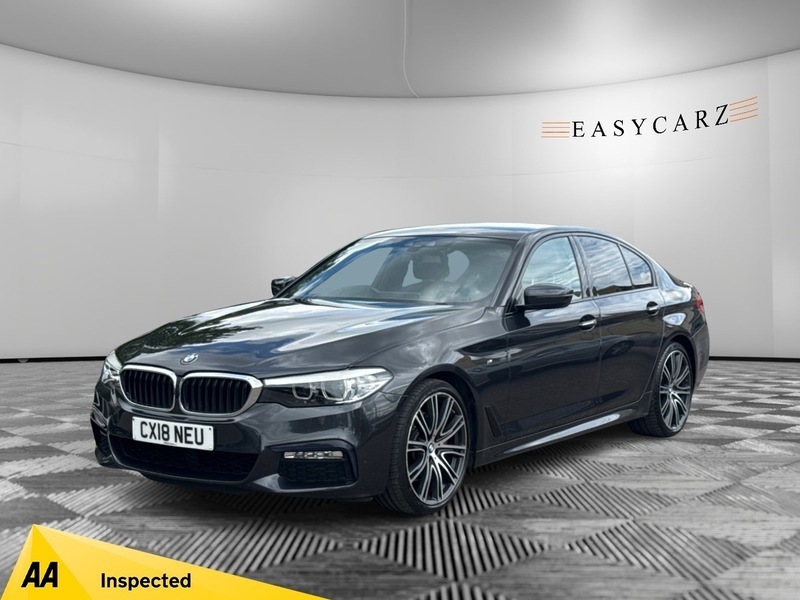 BMW 5 Series 530D M Sport CX18NEU Grey #3