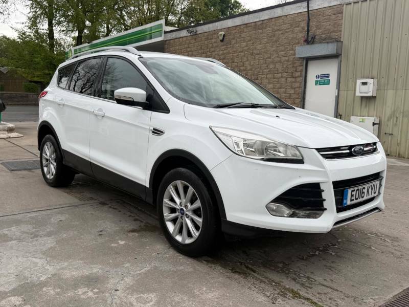 Ford Kuga 2.0 Tdci Titanium 2Wd Euro 6 Ss - 2016 16 EO16KYU White #2