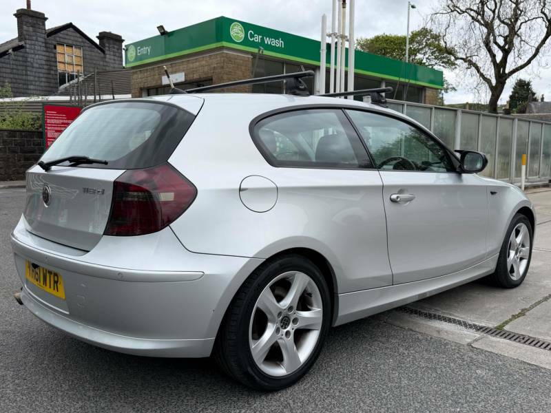 BMW 1 Series 2.0 118D Es Euro 5 Ss - 2011 61 YH61WTR Silver #6