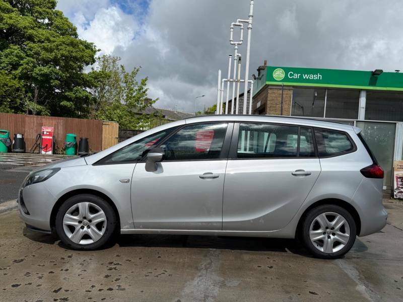 Vauxhall Zafira Tourer 1.6 Cdti Ecoflex Exclusiv Euro 6 Ss - 2016 Silver #6